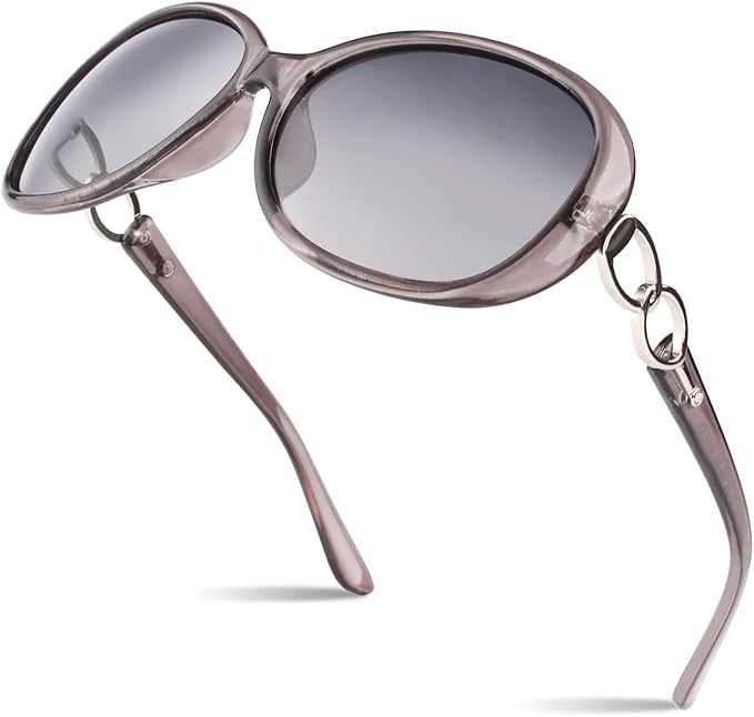 Sunier Sunglasses Womens Polarized Trendy Oversized Sun Glasses Fashion Ladies Shades 100% UV400 Protection S85