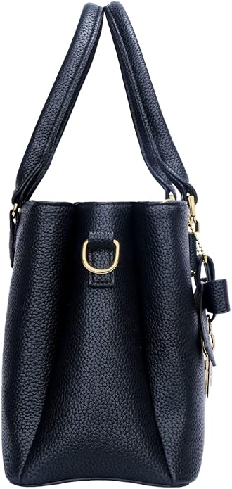 KKXIU 3 Zippered Compartments Purses and Handbags for Women Top Handle Satchel Shoulder Ladies Bags