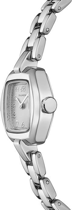 JIANDUN Vintage Small Gold Women’s Watch, Elegant Stainless Steel Bracelet, Water-Resistant with Tools Included