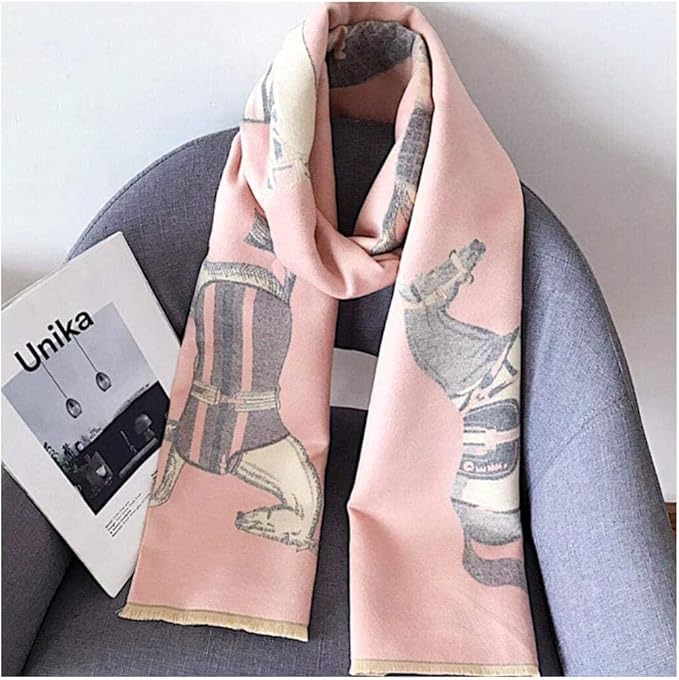 EXTREE Scarfs for Women Pashmina Silky Shawl Wrap for Evening Dressing Blanket Open Front Poncho Cape