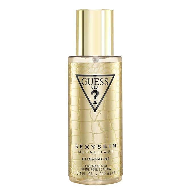 Guess Sexy Skin Metallique Champagne Fragrance Mist For Women, 8.4 Fl. Oz.