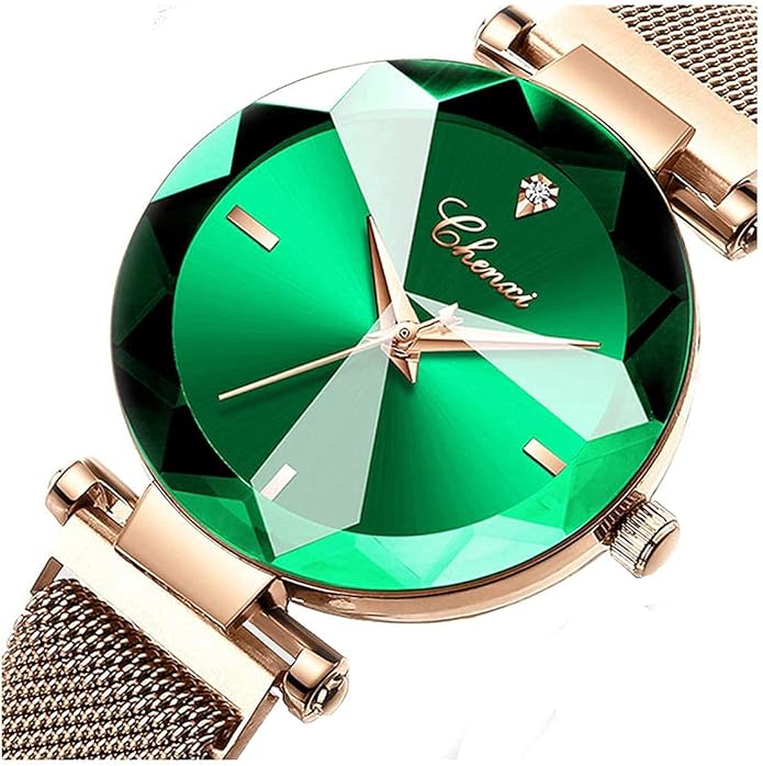Fashion Watches for Women Rose Gold Stainless Steel Mesh Band Watch Elegant Ladies Gifts Waterproof Wrist Watch