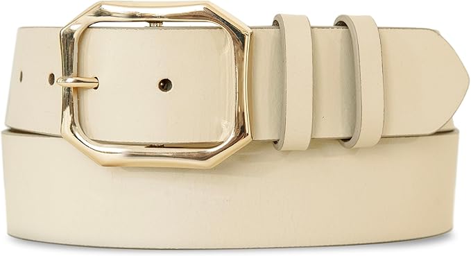 Lucky Brand Women's Fashion Leather Belt | Stylish | Trend | Classic | Modern | Jean | Pant | Skirt | Dress