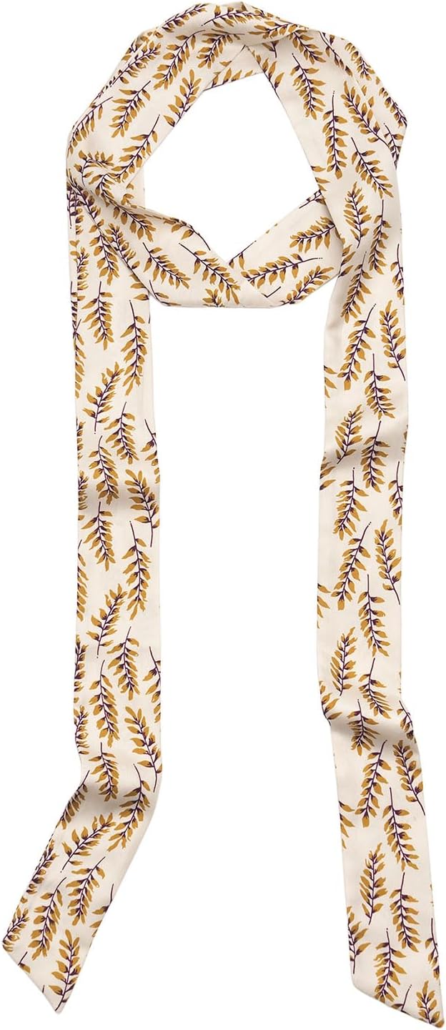Solid Color Neck Scarf Purse Narrow Scarf Handbags Skinny Twill Hair Scarves Women Fashion Accessories Bag Charms