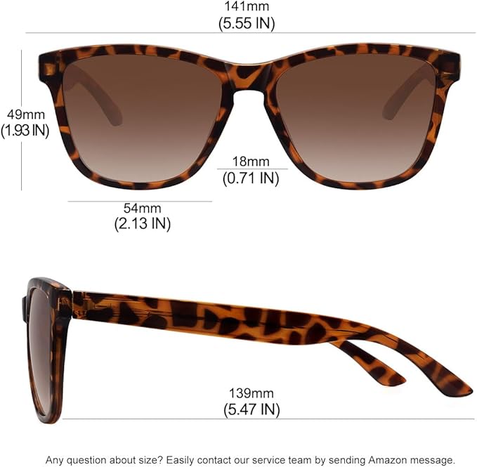 MEETSUN Polarized Sunglasses for Women Men Trendy Classic Retro Designer Style