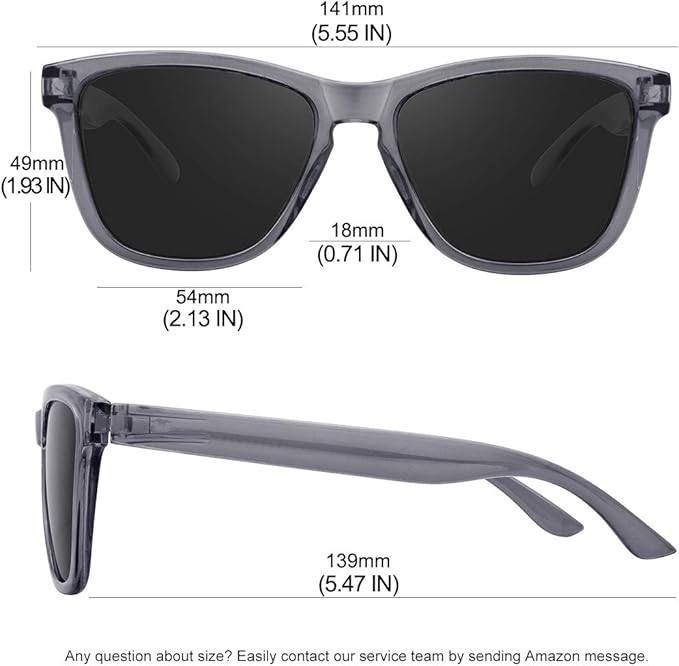 MEETSUN Polarized Sunglasses for Women Men Trendy Classic Retro Designer Style