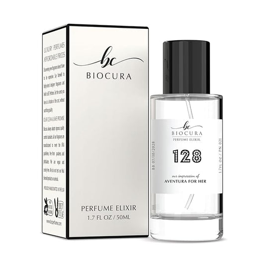 BC Perfume 128 Inspired by Aventura For Her For Women Replica Fragrance Dupes Eau de Parfum Spray Bottle 1.7 Fl Oz/50ml-X1