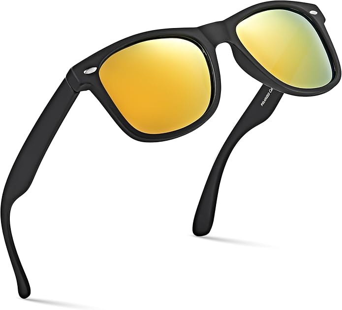 Retro Rewind Polarized Sunglasses for Men and Women - UV Protection Classic Sun Glasses