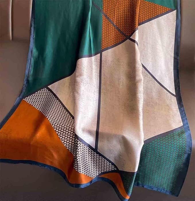 Xyueanlo Scarfs for Women Lightweight Scarves Fashion Print Floral Pattern Head Scarf Wraps Shawls