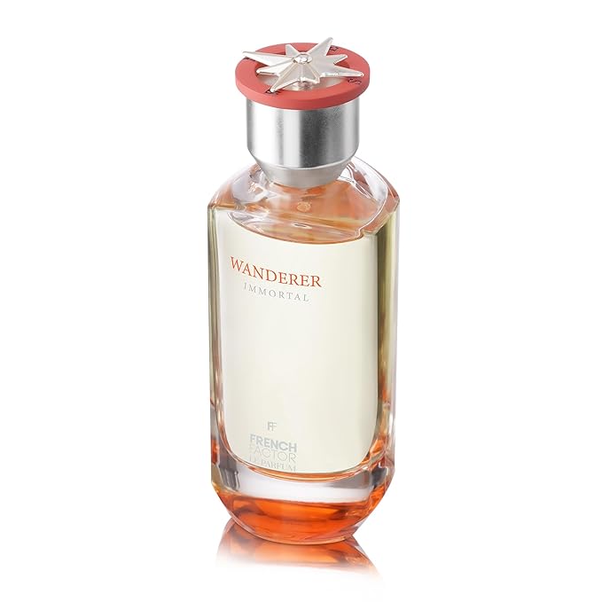 French Factor Wanderer Polaris Men’s Perfume | Premium Long-Lasting Eau de Parfum | Citrus Woody Spicy Fragrance | Elegant All-Day Cologne | 100ml (3.3 fl oz)