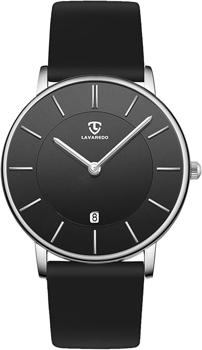 BEN NEVIS Watch, Mens Watch, Minimalist Fashion Simple Wrist Watch Analog Date with Leather Strap