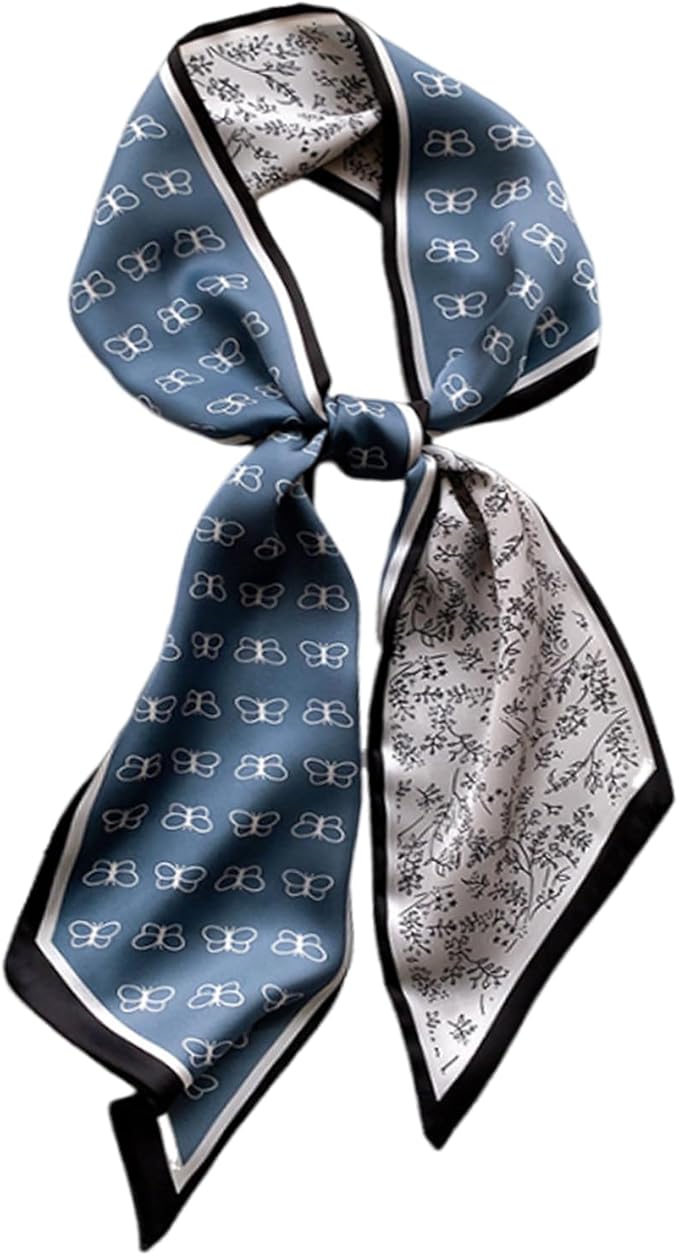 Hair Scarf for Women Silky Satin Headscarf Neck Scarves for Handbag Accessory