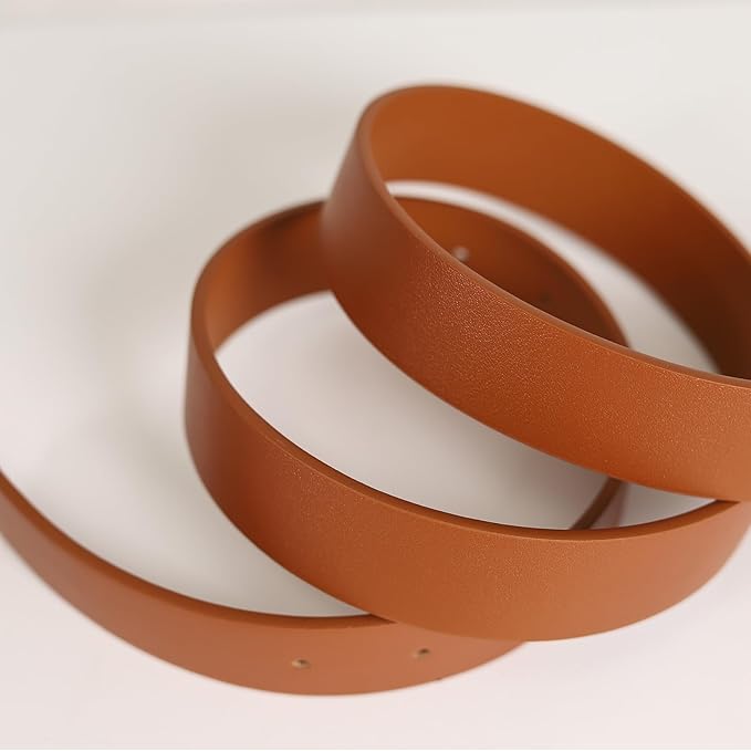 Women's Fashion Classic Metal Buckle Leather Belt with Jeans Dress