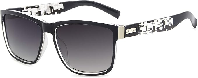 ANDOILT Sport Polarized Square Sunglasses