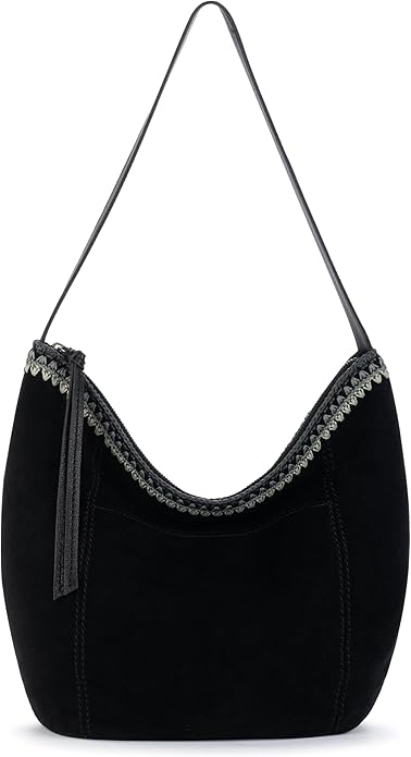 The Sak Sequoia Hobo Bag - Premium Large Leather Women's Handbag for Everyday & Travel - Durable Purse With Zipper Pocket