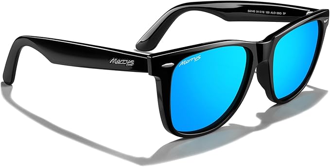 MERRY'S Classic Square Shape Polarized Sunglasses for Womens Mens Retro Designer UV400 Sun Glasses S6140