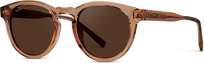 WearMe Pro Round Polarized Sunglasses for Women - Retro Classic UV400 Protection for Driving & Everyday Wear