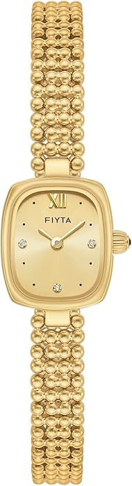 Gold Watches for Women Vintage Ladies Wrist Watches Stainless Steel Dainty Small Gold Watch with Link Removal Tools and Gift Box for Women and Love Ones