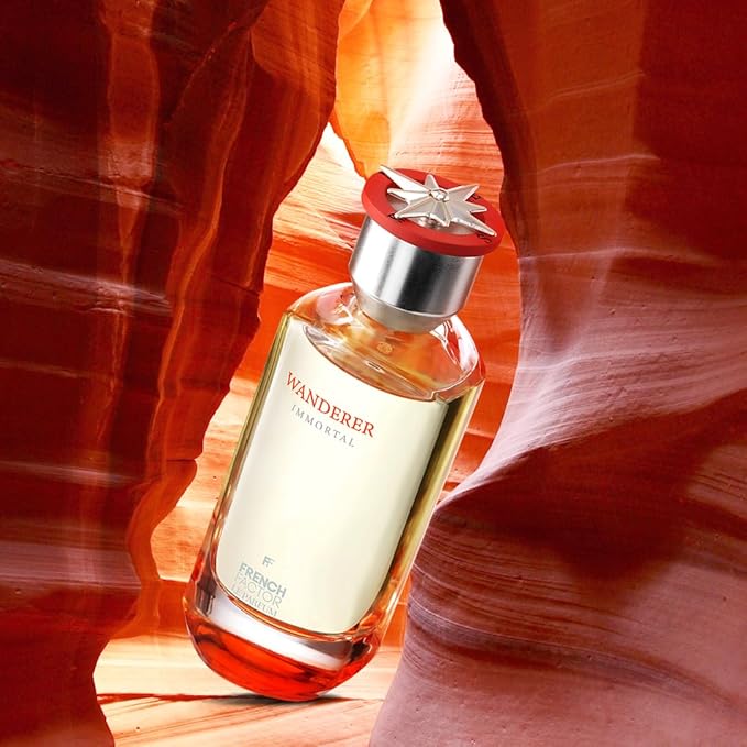 French Factor Wanderer Polaris Men’s Perfume | Premium Long-Lasting Eau de Parfum | Citrus Woody Spicy Fragrance | Elegant All-Day Cologne | 100ml (3.3 fl oz)
