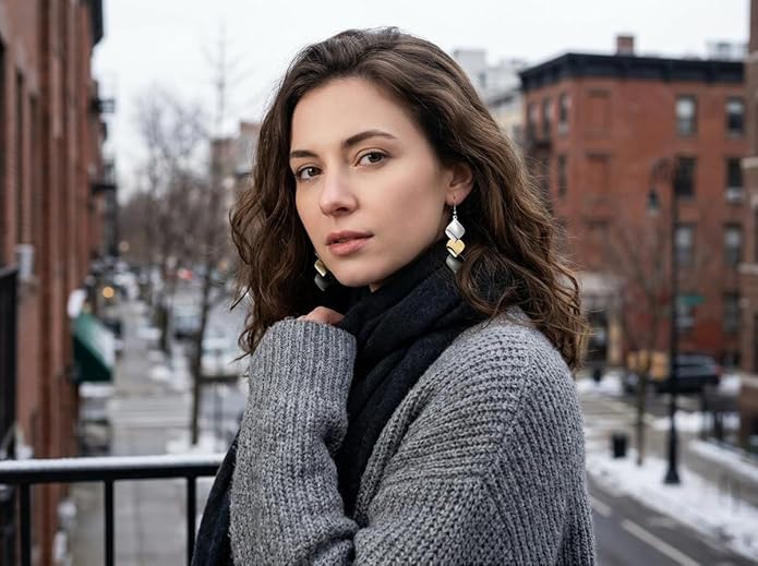 925 Sterling Silver Hooks Small Dangle Drop Earrings for Women Light Weight Tricolor Subtlety Small Fashion Dainty Perfect Jewelry for Gifts hypoallergenic Elegant Classical