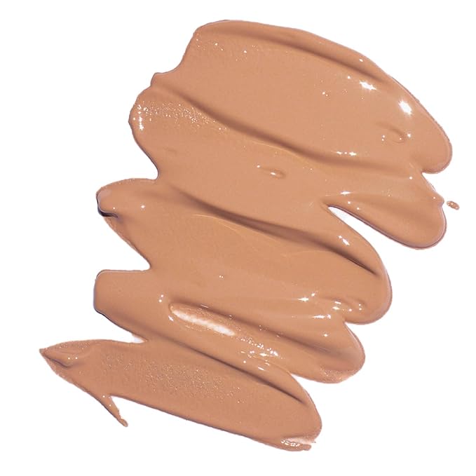 Ere Perez - Natural Oat Milk Liquid Foundation | Breathable, Buildable, Med-Full Coverage | Peach Extract, Vitamin E | Vegan, Cruelty-Free, Clean Beauty (Maple | light-med neutral, 1 fl oz | 30 ml)