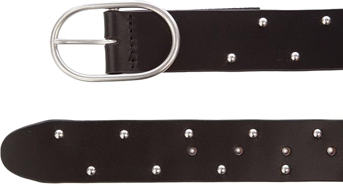 Lucky Brand womens Studded Leather Belt | Stylish | Classic | Modern | Jeans | Pants | Skirt | Dress