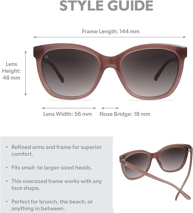 Knockaround Deja Views Polarized Sunglasses for Women & Men - Trendy Sunglasses - UV400 Protection