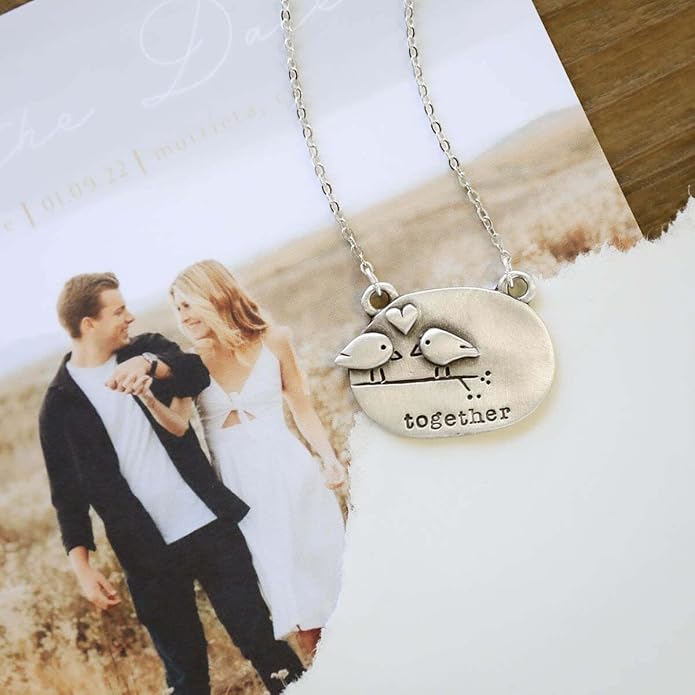 LISA LEONARD DESIGNS Pewter Pendant Necklace Minimalist Jewelry Necklaces For Women Gift For Her Dainty Necklaces