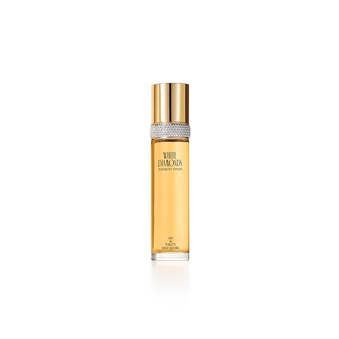 Elizabeth Taylor White Diamonds Women's Perfume, Long-Lasting Floral Fragrance, Eau de Toilette EDT Spray, Gift for Her, 3.3 fl oz