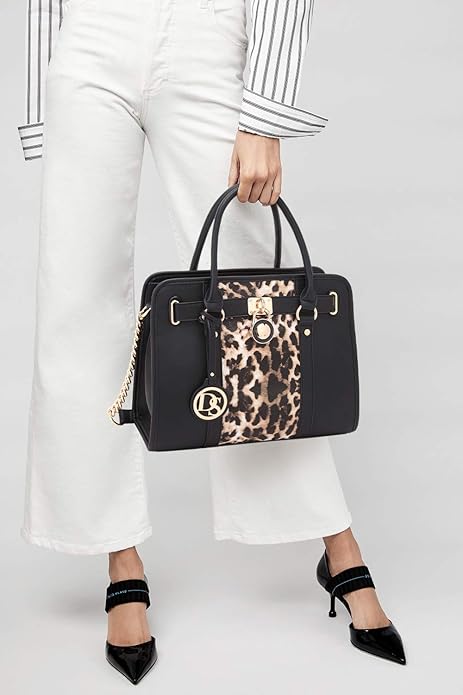 Dasein Handbags Purses Set for Women Top Handle Satchel Shoulder Bags Large Work Tote Bag with Matching Wallet