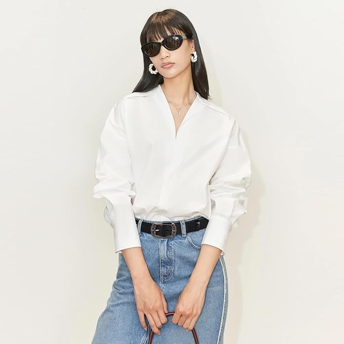 Women's Fashion Classic Metal Buckle Leather Belt with Jeans Dress