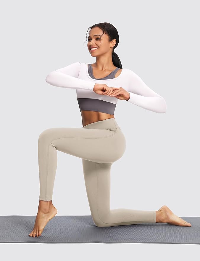baleaf Winter Clothing Women Leggings Fleece Lined Tights Thermal Warm Thick Cold Weather Gear 1 Pockets