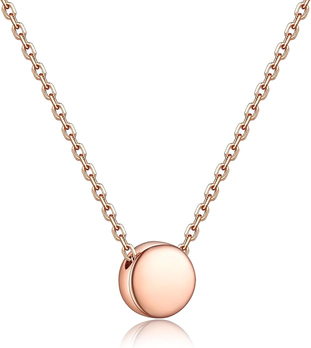 PROSILVER 925 Sterling Silver Necklace for Women | Dainty Delicate Adjustable Choker with Heart/Star/Moon/Vertical Bar Pendant, Hypoallergenic Tarnish Resistant Everyday Jewelry Gift for Her