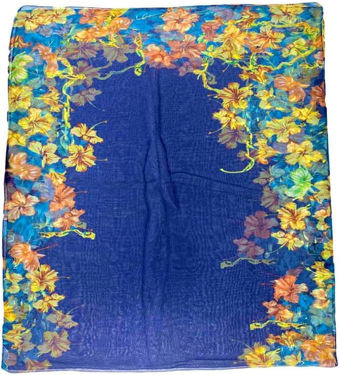 Xyueanlo Scarfs for Women Lightweight Scarves Fashion Print Floral Pattern Scarf Shawls