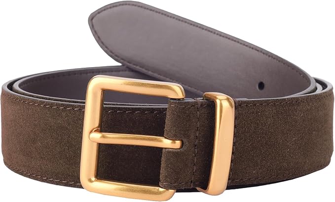 TINIDI Women Genuine Leather Belt for Jeans Pants Dress Fashion Ladies Waist Belt with Gold Buckle