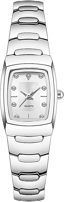 BESTKANG Watches for Women Small Square Face Ladies Watches Waterproof Tungsten Steel Dainty Dress Rectangle Exquisite Female Womens Bracelet Watch