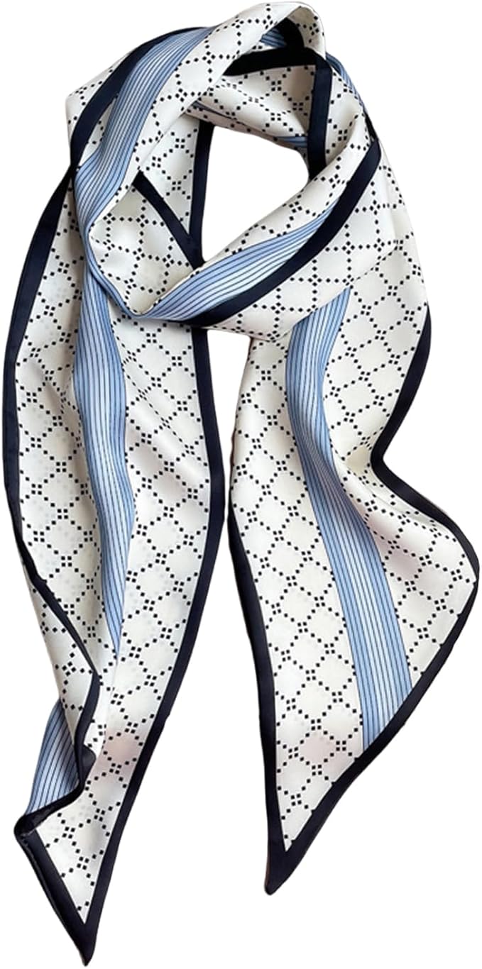 Hair Scarf for Women Silky Satin Headscarf Neck Scarves for Handbag Accessory