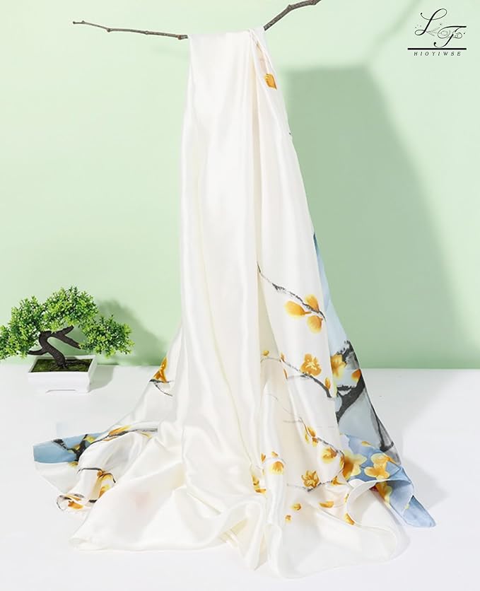 Shawl Scarf For Women Lightweight Scarves Floral Pattern Formal Evening Dressesformal Shawl Summer Wraps