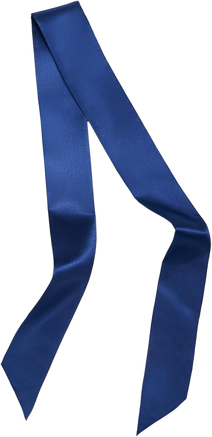 Solid Color Neck Scarf Purse Narrow Scarf Handbags Skinny Twill Hair Scarves Women Fashion Accessories Bag Charms