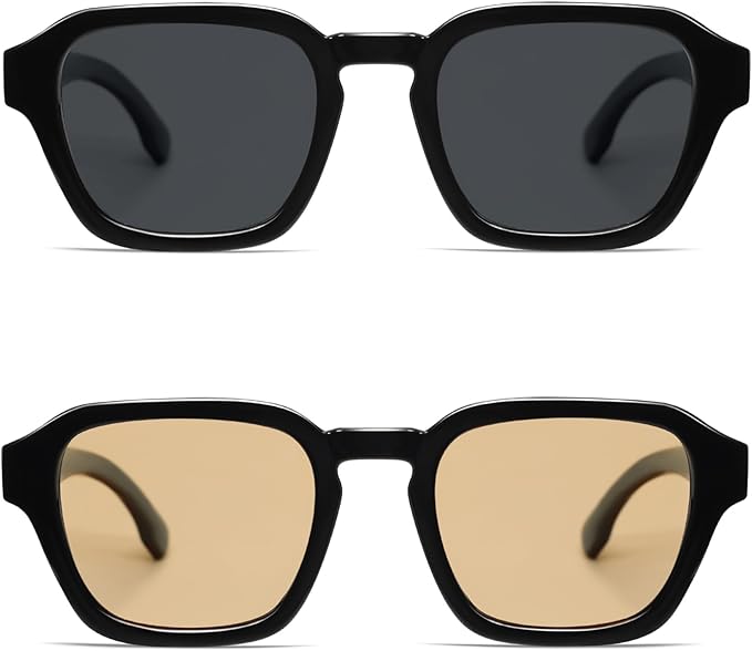 VANLINKER Retro Vintage Polarized Trendy Small Square Sunglasses for Women Men 2025 Fashion Shades VL9858