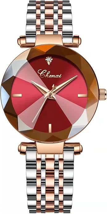 Fashion Watches for Women Rose Gold Stainless Steel Mesh Band Watch Elegant Ladies Gifts Waterproof Wrist Watch