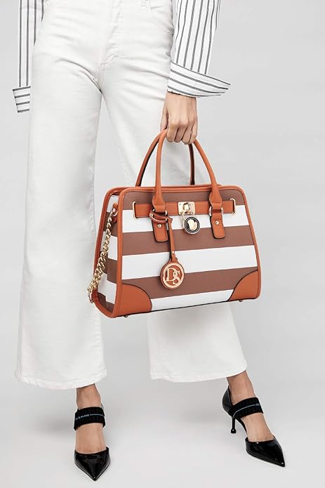 Dasein Women Handbags Top Handle Satchel Purse Shoulder Bag Hobo Bag Work Bag Set 2pcs