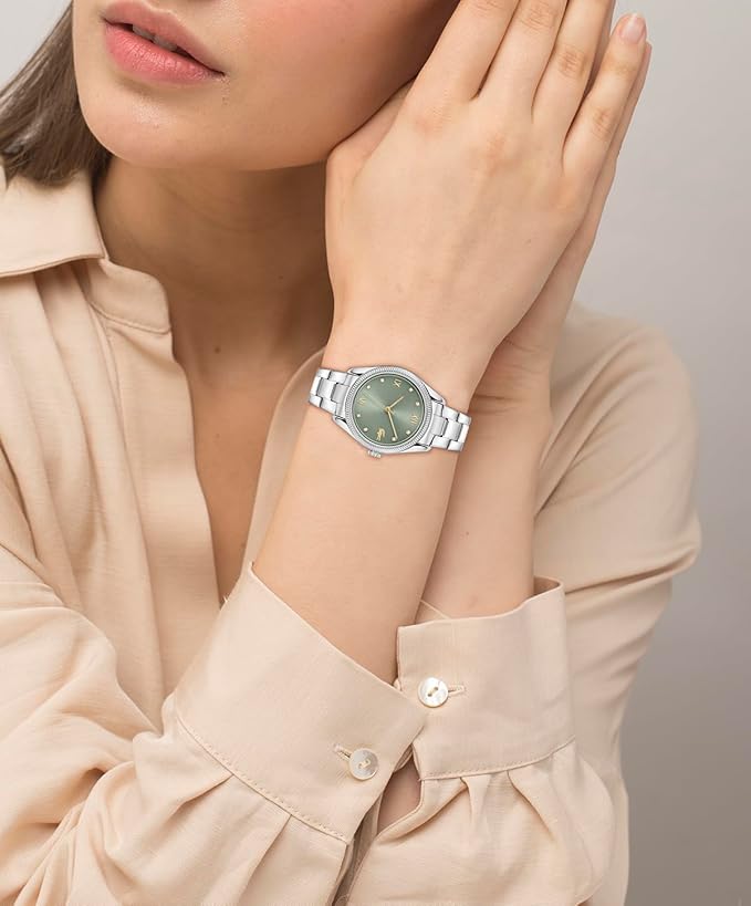 Lacoste Parisienne Women's 3H Quartz Watch, Stainless Steel Bracelet - Modern, Classic Timepiece - Gift for Her