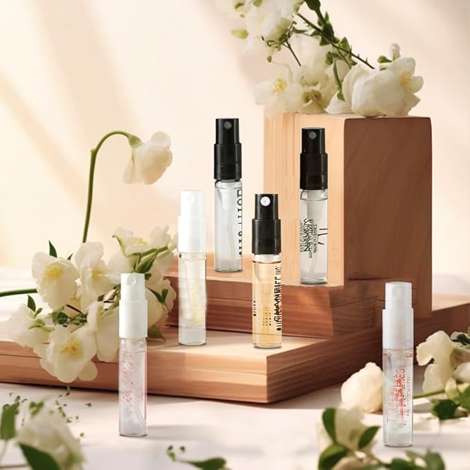 20 Piece Designer Fragrance Samples, Women's Designer Fragrance Sampler Collection, Luxury High-End Perfume Vials for Women, Mini Perfume Samples Gift for Girlfriend, Wife, or Mother-20 Random Samples