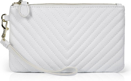 befen Genuine Leather Wristlet Clutch RFID Blocking Bag Cell Phone Wallet Purse Wristlet Wallet Purses and Handbags for Women
