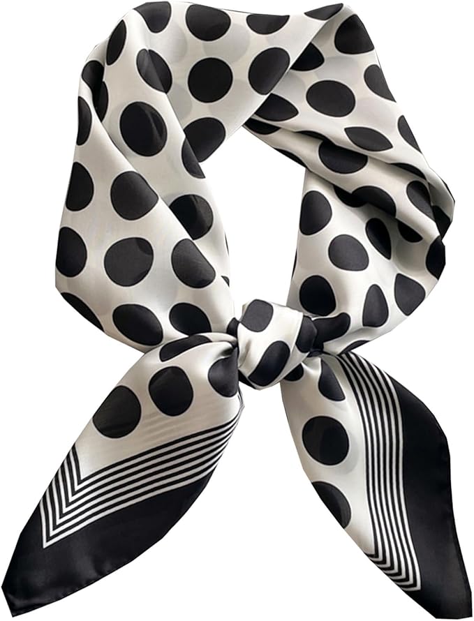 Neck Scarf For Womens Silky Head Scarves Hair Bandanas Square Scarf Fashion Accessories lightweight