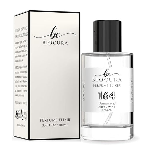 BC Perfume 164 Inspired by Bond Green Wick Pallas For Women & Men Replica Fragrance Dupes Eau de Parfum Spray Bottle 3.4 Fl Oz/100ml-X1