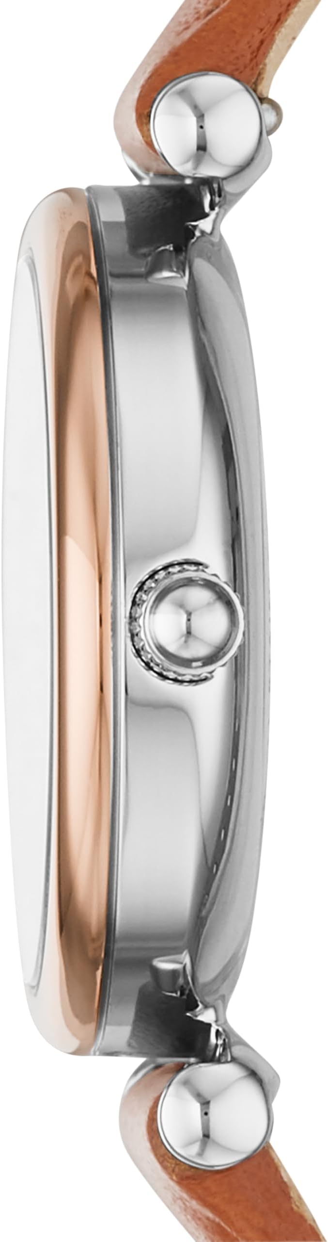 Fossil Women's Carlie Quartz Stainless Steel Three-Hand Watch