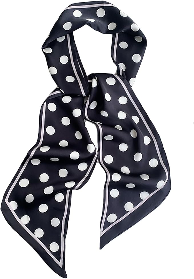 Purse Scarf For Handbags Head Scarves For Women's Hair Bags Scarfs Long Skinny Scarves Fashion Silky