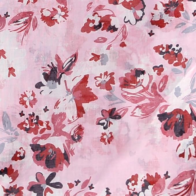 MELIFLUOS DESIGNED IN SPAIN Scarf for Women Lightweight Floral Flower Scarves for Summer Fall Shawl Wrap